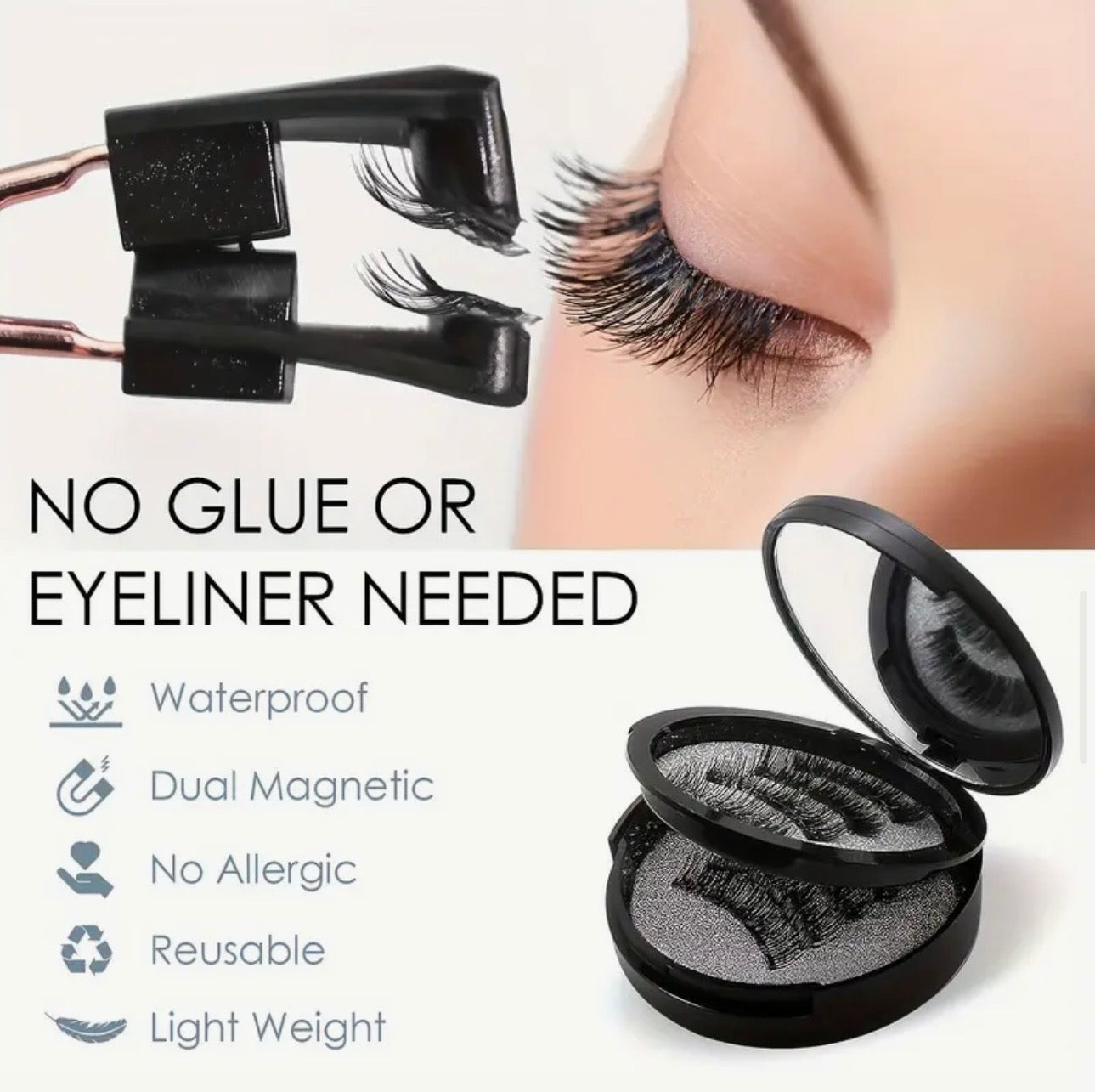 Faux cils magnétique